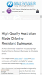 Mobile Screenshot of novaswimwear.com